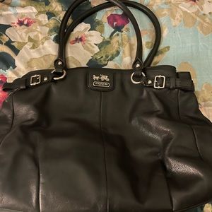 Leather Coach purse